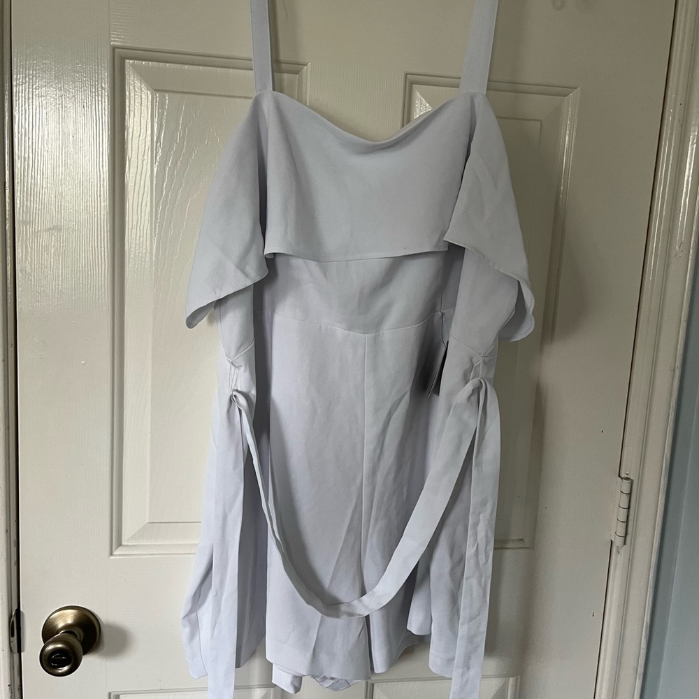 Express White Romper NWT